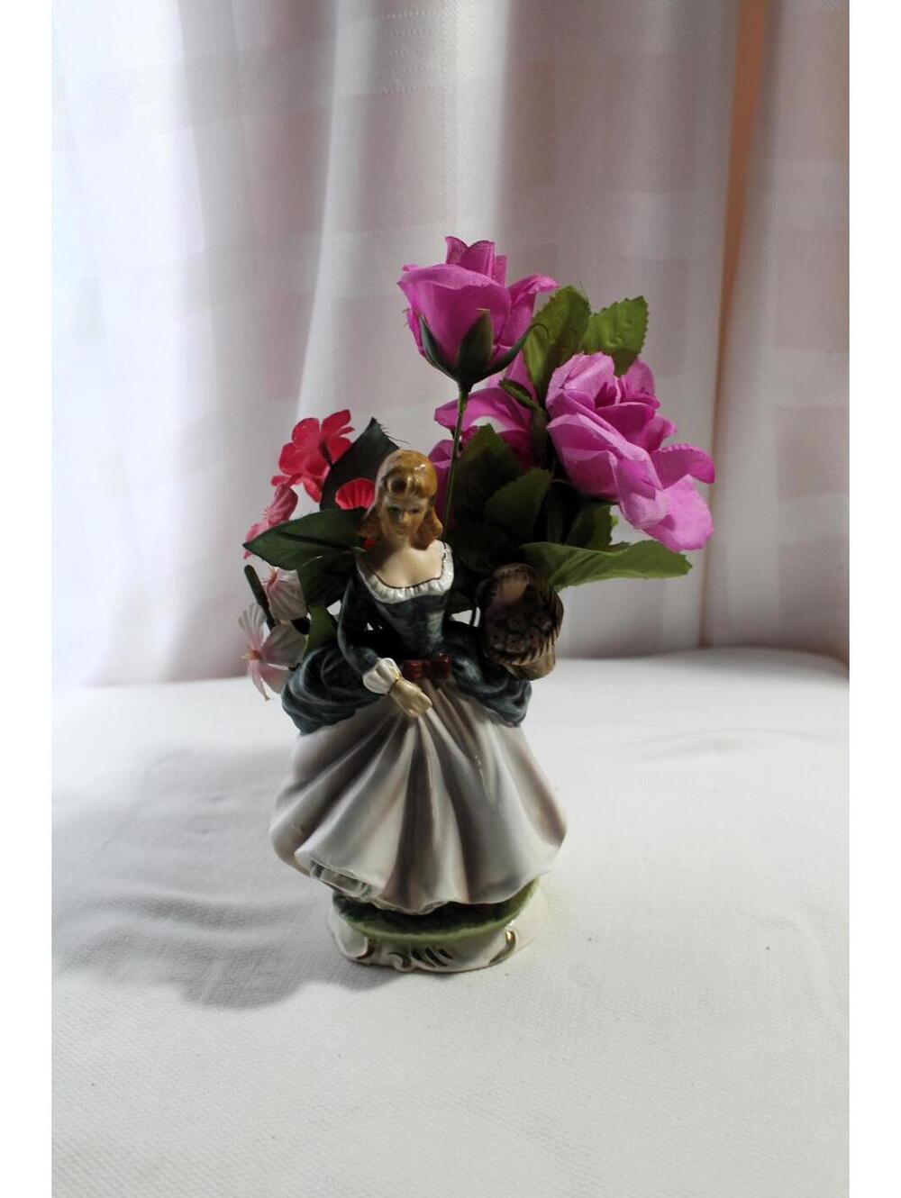 Vintage Inarco Lady Planter / Vase, Made in Japan, 1966